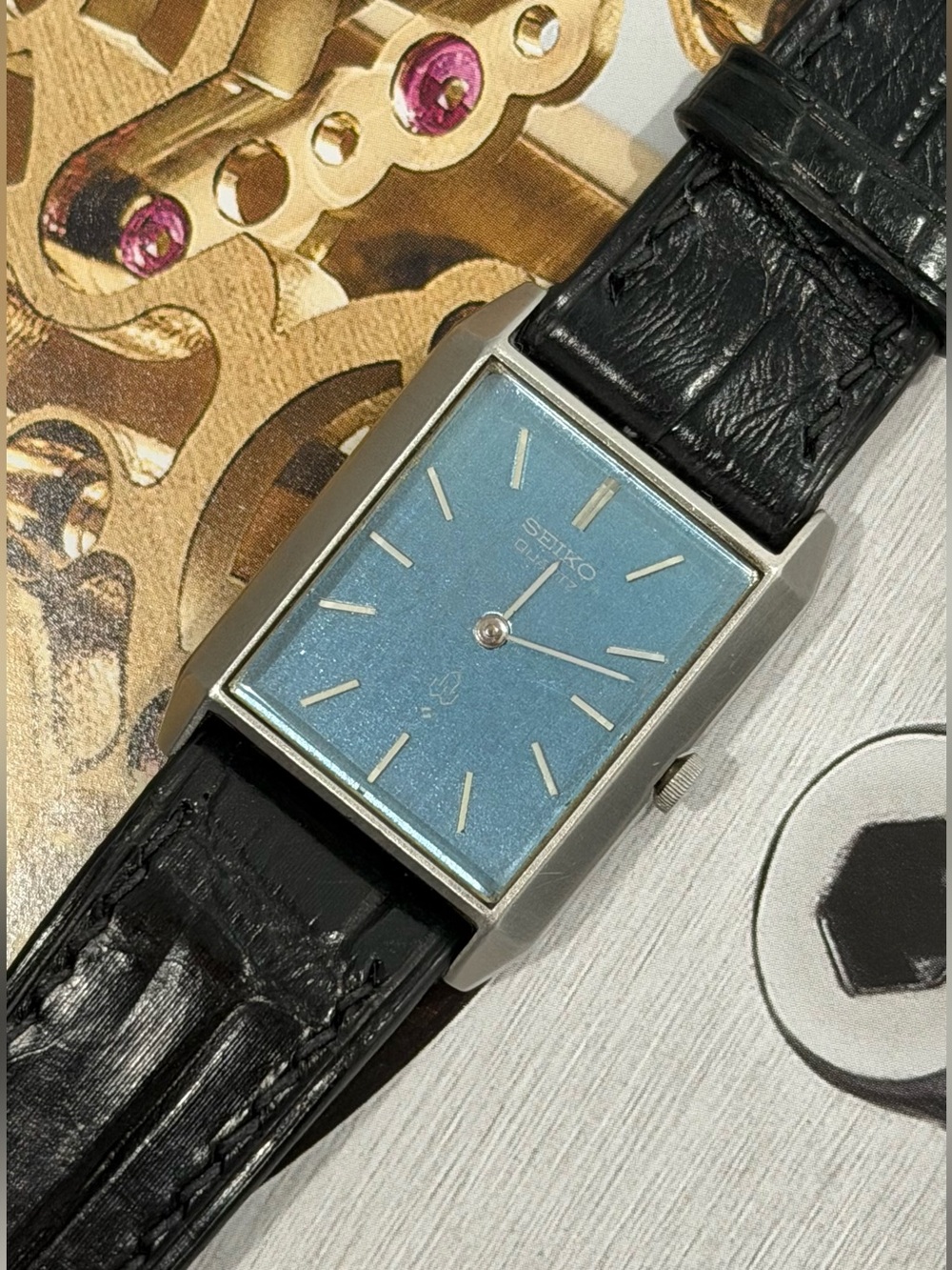 Vintage 1984 Seiko Quartz 4130-5010 Unisex Watch
